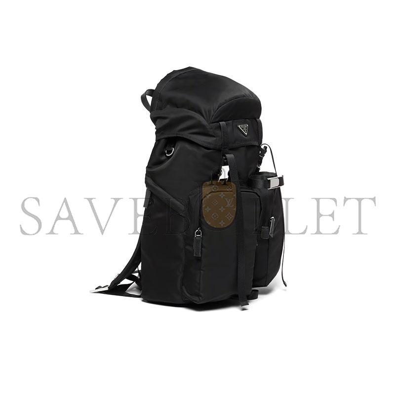 PRADA RE-NYLON AND SAFFIANO LEATHER BACKPACK 2VZ019 (53.5*32*16.5cm) PRADA RE-NYLON AND SAFFIANO LEATHER BACKPACK 2VZ019 (53.5*32*16.5cm)